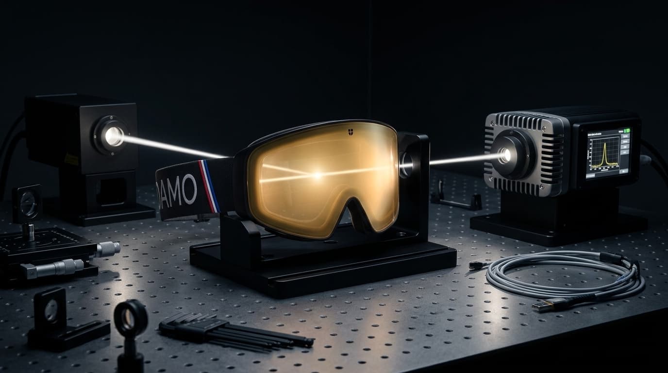 Tests optiques DAMO — Notre processus qualité en transparence