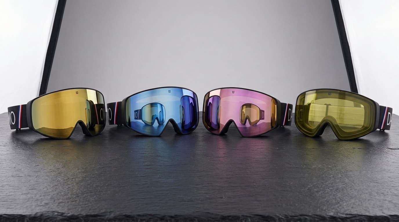 Guide des teintes d'écrans pour masque de ski — Quelle couleur choisir ?