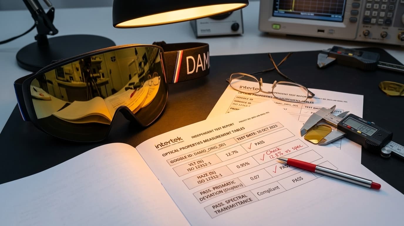 Lire un rapport d'essai de masque de ski : ce que les chiffres disent vraiment